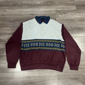 Vintage wool knit sweater